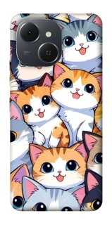 Чохол на TECNO Spark 40C Cute Cat v2 фото 1 з 1