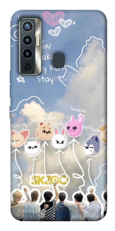 Чохол на TECNO Camon 17 Stray Kids Full Force фото 1 з 1