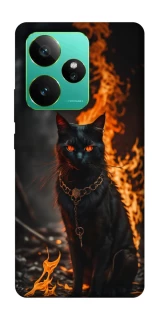 Чохол на Realme GT 7 Вогняний кіт фото 1 з 1