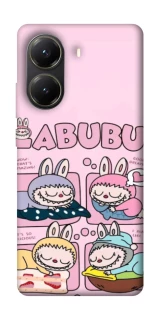 Чохол на Xiaomi Poco X6 Pro Labubu Dreams Collage фото 1 з 1