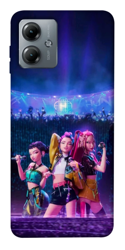 Чохол на Motorola Moto G14 K-Pop Demon Hunters ver.3 фото 1 з 1