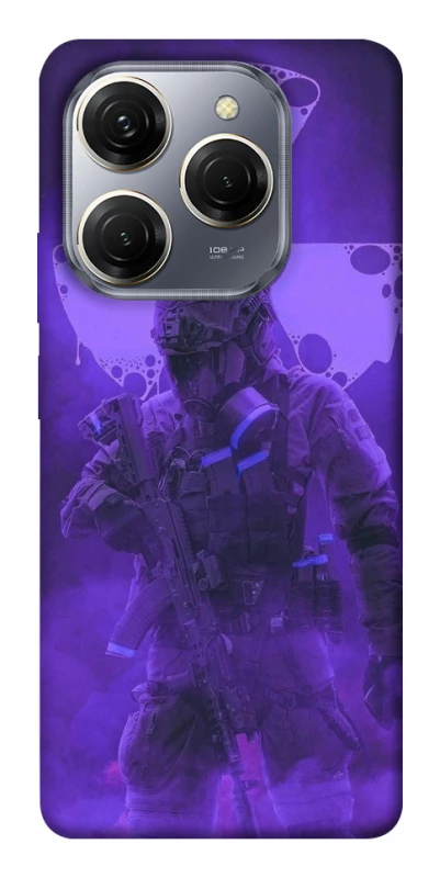 Чохол на TECNO Spark 20 Pro Радіація v6 фото 1 з 1