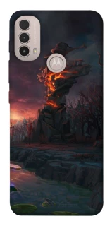 Чохол на Motorola Moto E40 Dota road фото 1 з 1
