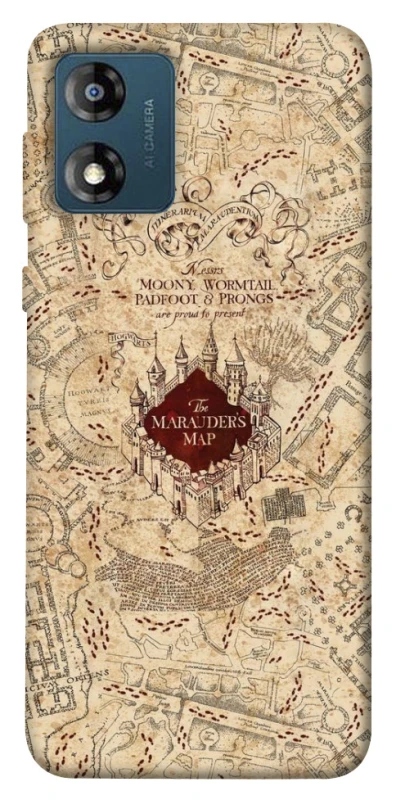 Чохол на Motorola Moto E13 Harry Potter Marauder's Map фото 1 з 1