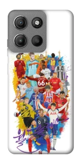 Чехол на Motorola Moto G15 Power Football Abstract v2 фото 1 из 1