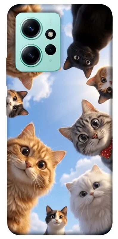 Чохол на Xiaomi Redmi Note 12 4G Cats фото 1 з 1