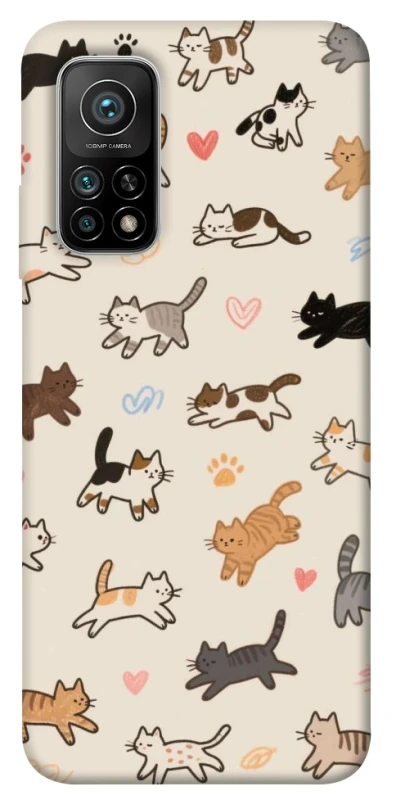 Чохол на Xiaomi Mi 10T Cat style ver.2 фото 1 з 1