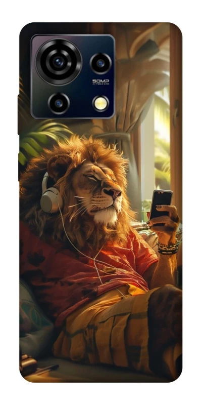 Чехол на ZTE Blade V50 Vita Лев v2 фото 1 из 1