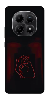 Чехол на Xiaomi Redmi Note 15 5G Красное сердце фото 1 из 1