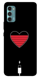 Чехол на Motorola Moto G60 Charge your heart фото 1 из 1