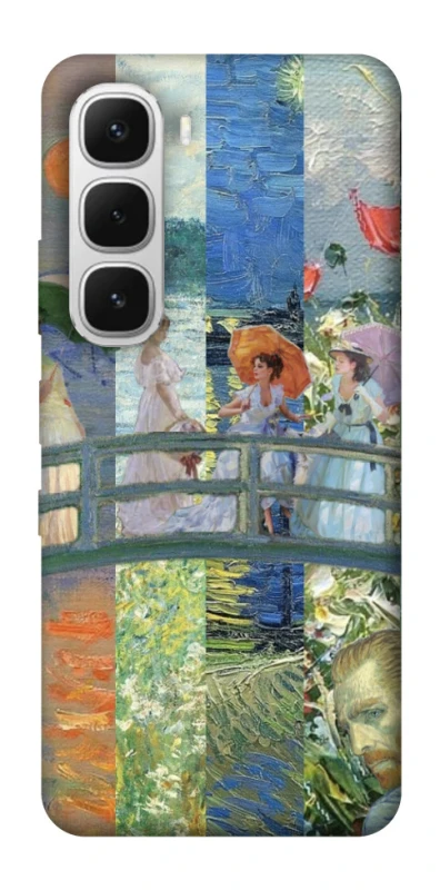 Чехол на Infinix Hot 60i Art collage ver.6 фото 1 из 1