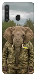 Чехол на Samsung Galaxy A21 Слон защитник фото 1 из 1