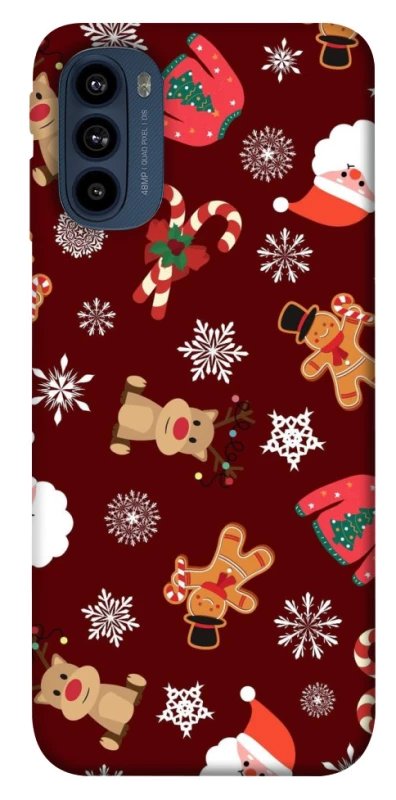 Чохол на Motorola Moto G41 Новорічний v6 фото 1 з 1