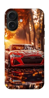 Чехол на Apple iPhone 16 Audi at sunset фото 1 из 1