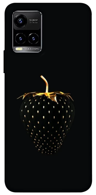 Чохол на Vivo Y21 / Y33s Чорна полуниця фото 1 з 1