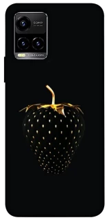 Чехол на Vivo Y21 / Y33s Черная клубника фото 1 из 1