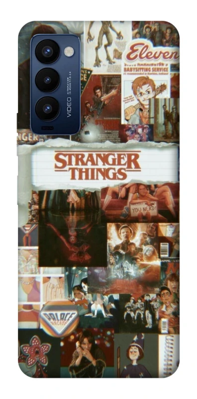 Чехол на TECNO Camon 18 Pro Stranger Things ver.22 фото 1 из 1
