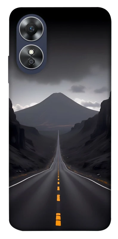 Чехол на Oppo A17 Black mountains фото 1 из 1