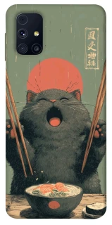 Чехол на Samsung Galaxy M31s Hungry Cat фото 1 из 1
