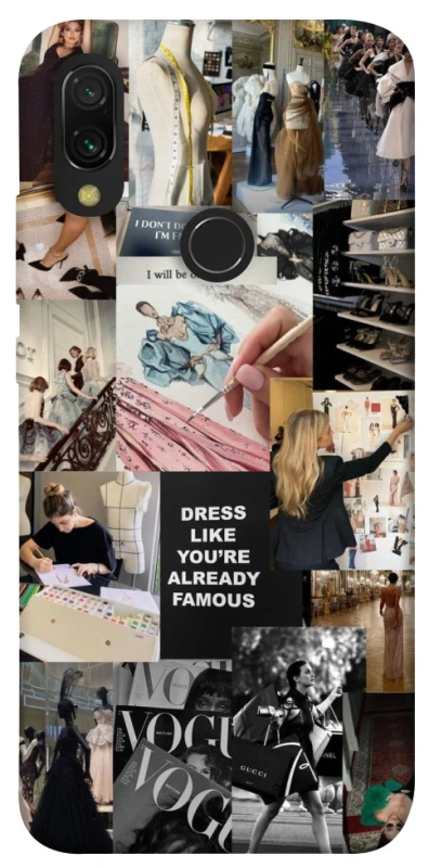 Чохол на Xiaomi Redmi 7 Fashion collage ver.11 фото 1 з 1