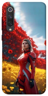 Чехол на Xiaomi Mi 9 SE Cyber space girl ver.5 фото 1 из 1