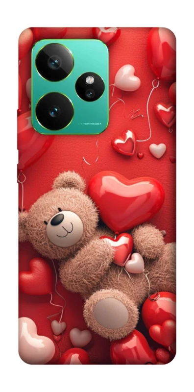 Чохол на Realme GT 7 bear in hearts фото 1 з 1