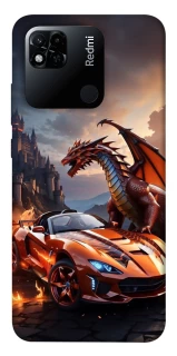 Чохол на Xiaomi Redmi 10A Сar and dragon фото 1 з 1