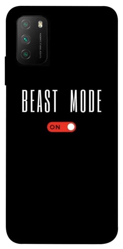 Чохол на Xiaomi Poco M3 Beast mode фото 1 з 1