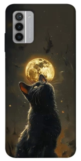 Чохол на Nokia G42 Кіт під місяцем v2 фото 1 з 1