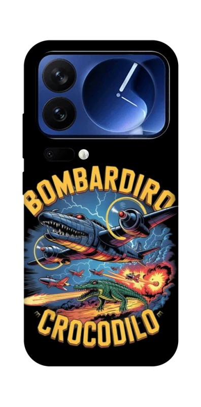 Чохол на Xiaomi 17 Pro Bombardino Crocodilo v2 фото 1 з 1