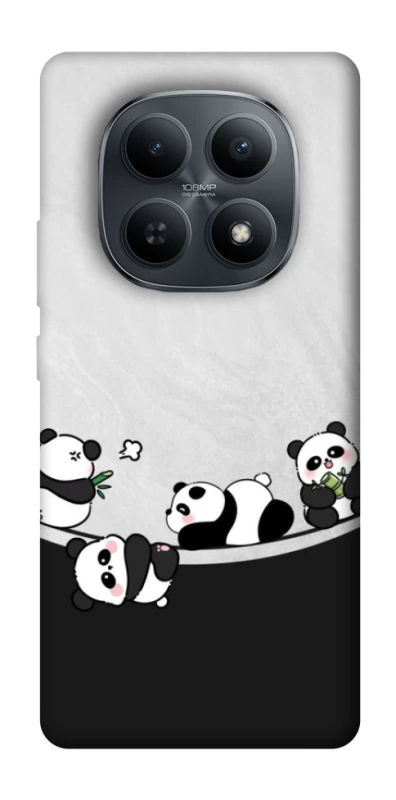Чехол на Xiaomi Redmi Note 15 4G/5G (EU) Four pandas фото 1 из 1