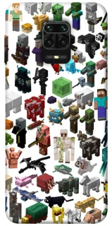 Чохол на Xiaomi Redmi Note 9s / Note 9 Pro / Note 9 Pro Max Minecraft v4 фото 1 з 1