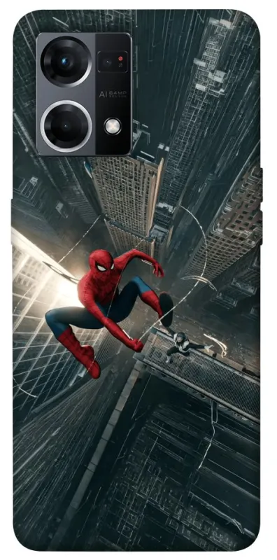 Чохол на Oppo Reno 7 4G Spider Man ver.4 фото 1 з 1