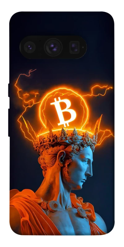 Чехол на Google Pixel 8 Pro Bitcoin God фото 1 из 1