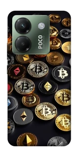 Чехол на Xiaomi Poco M7 pro 5G Many coins фото 1 из 1