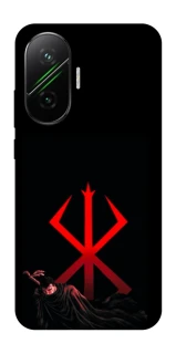 Чохол на Xiaomi Poco F7 Berserk Red Logo фото 1 з 1