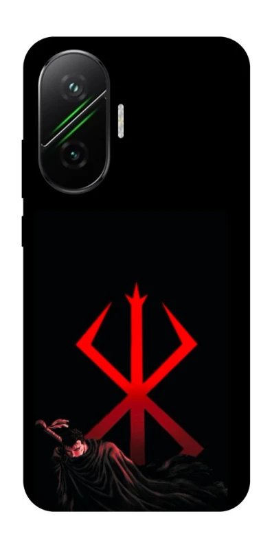 Чохол на Xiaomi Poco F7 Berserk Red Logo фото 1 з 1