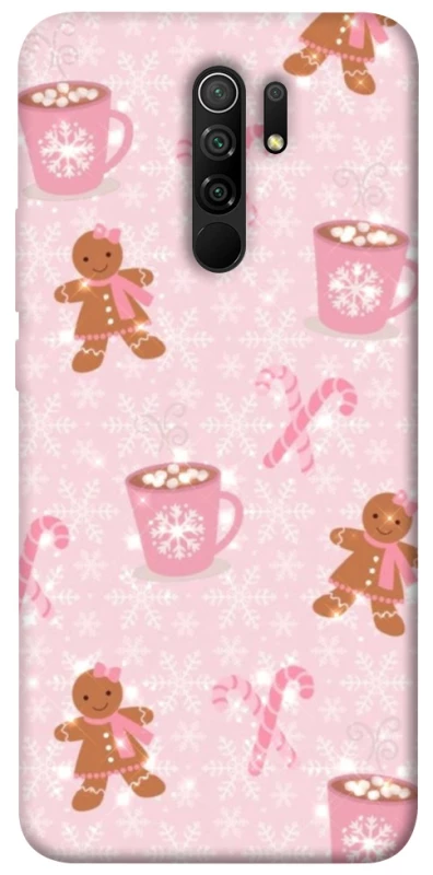 Чохол на Xiaomi Redmi 9 Новорічний v41 фото 1 з 1