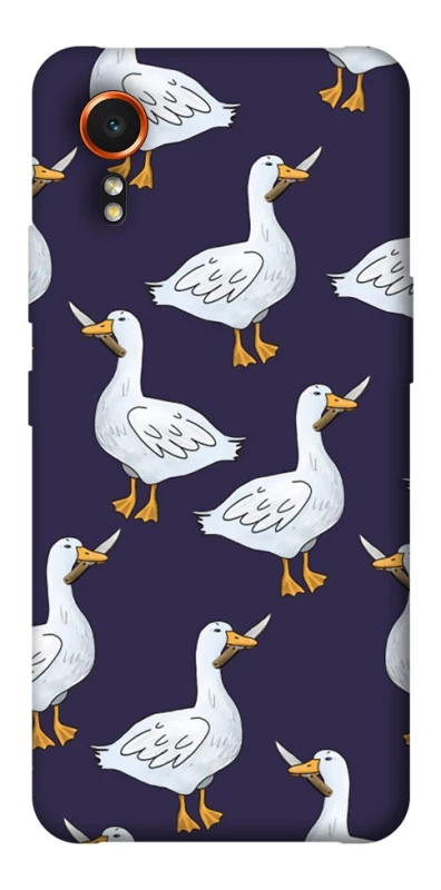 Чохол на Samsung Galaxy Xcover7 Гуси з претензією фото 1 з 1