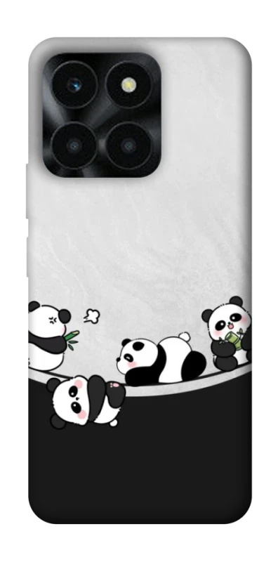 Чохол на Huawei Honor X6a Four pandas фото 1 з 1