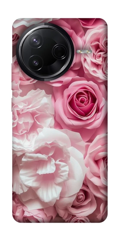 Чехол на Infinix Note 50 Pro Розовые цветы фото 1 из 1