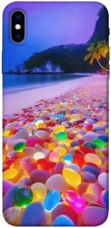 Чохол на Apple iPhone XS Max (6.5") Каміння світиться на березі фото 1 з 1