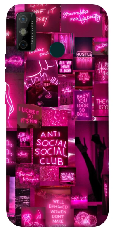 Чехол на TECNO Spark 6 Go Hot collage ver.7 фото 1 из 1