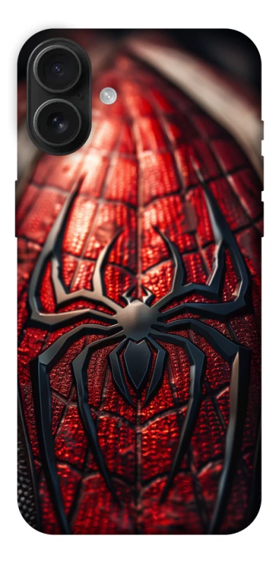 Чехол на Apple iPhone 16 Plus Spiderman costume фото 1 из 1