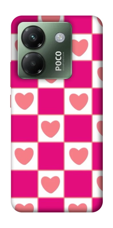 Чохол на Xiaomi Poco M7 pro 5G Chess heart фото 1 з 1