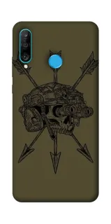 Чехол на Huawei P30 lite Mil skull фото 1 из 1