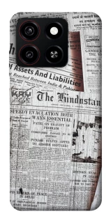 Чехол на ZTE Blade A35 4G Газеты фото 1 из 1