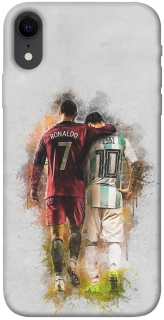 Чохол на Apple iPhone XR (6.1") Ronaldo та Messi фото 1 з 1