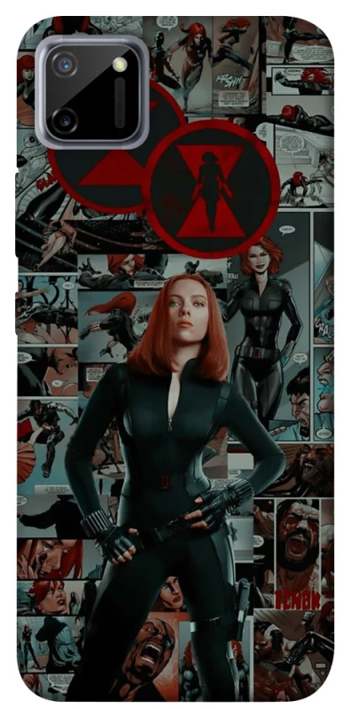 Чохол на Realme C11 Black Widow фото 1 з 1