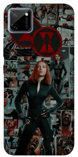 Чехол на Realme C11 Black Widow фото 1 из 1